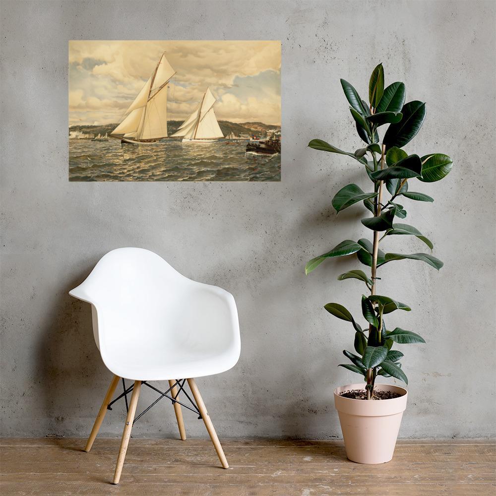 Order posters ship | & with artlia boat motifs