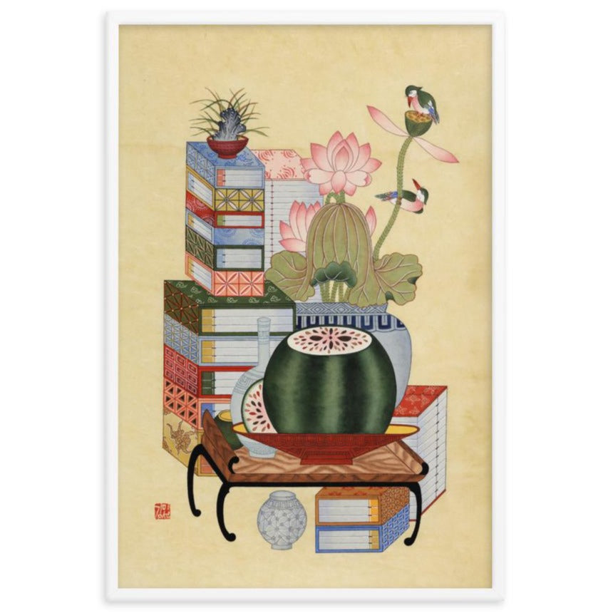 Posters ️ Korean Folk Paintings by Misun Kim | artlia – ARTLIA